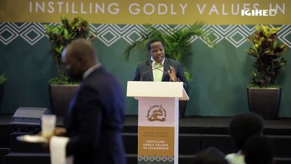 EV Bariho Lambert yasanishije ibikorwa bya Yesu n'imyitwarire ikwiye abayobozi mu Rwanda