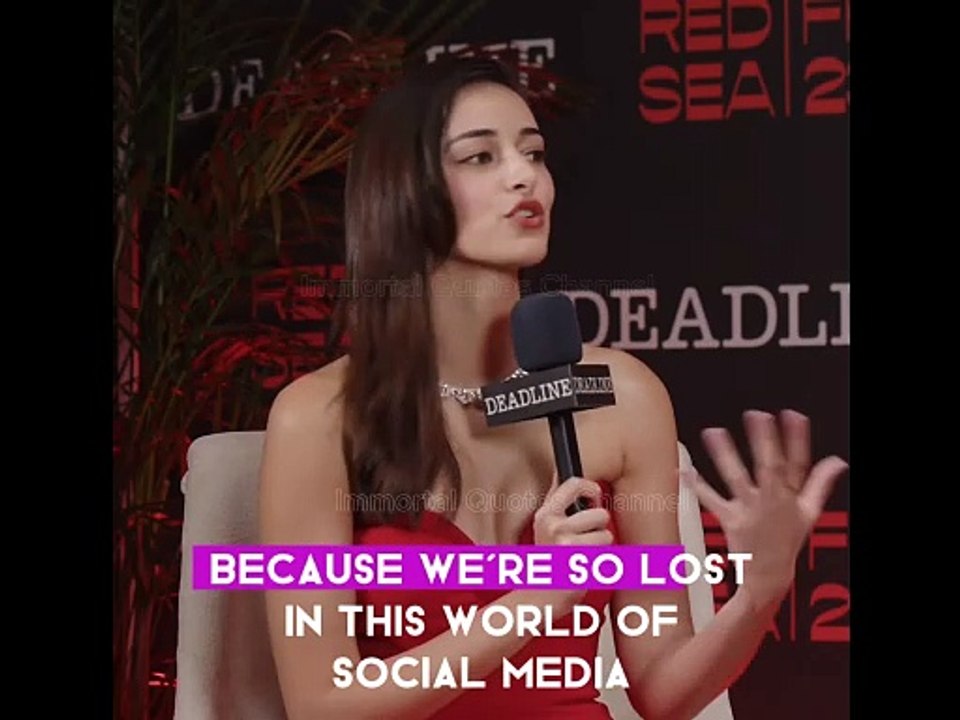 Ananya Panday interview