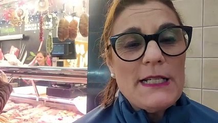 La presidenta de los placeros de Pere Garau en Palma: "La gente mira mucho el bolsillo esta Nochevieja"