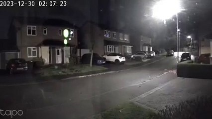 Bright meteor caught on camera over Telford