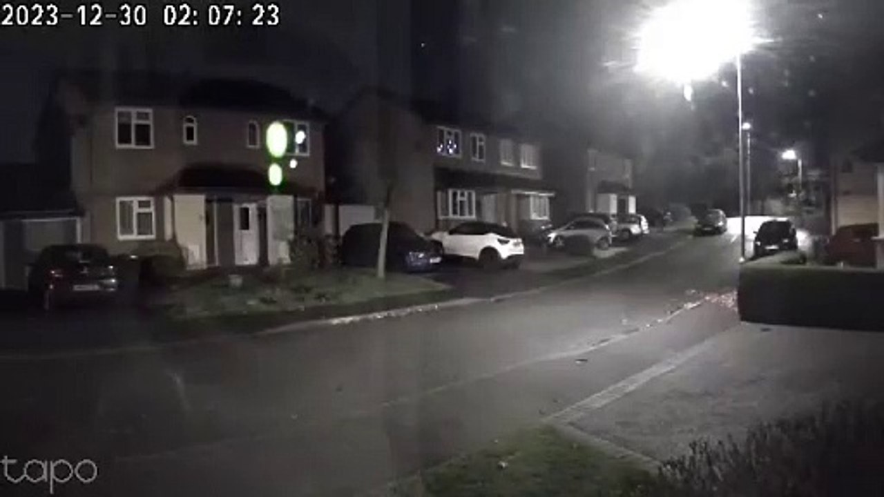 Bright meteor caught on camera over Telford