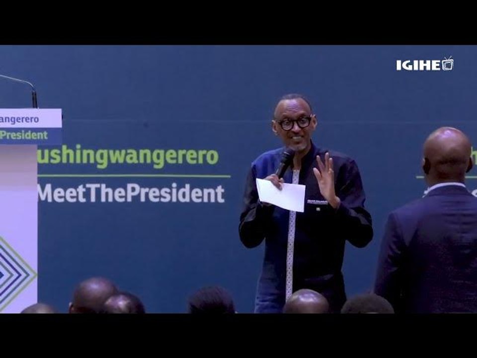 Perezida Kagame yatunze agatoki ibyuho bikomeye mu myubakire; yahase ibibazo Minisitiri Nsabimana