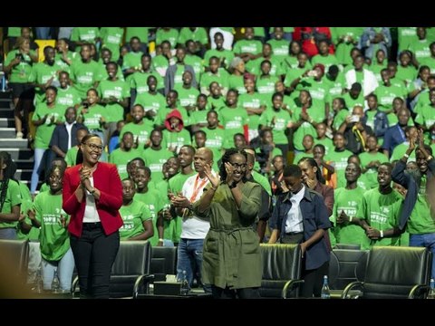 H.E. Jeannette Kagame gives advice to Rwandan youth for a better future
