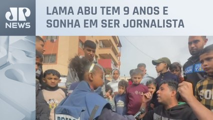 Menina palestina relata guerra na Faixa de Gaza pelas redes sociais