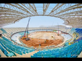 Stade Amahoro igeze kuri 70%: Ihere ijisho uko iteye