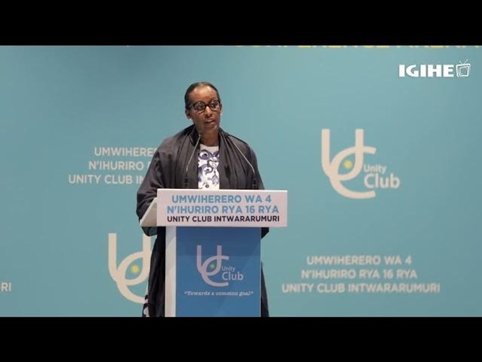 Impanuro za Madamu Jeannette Kagame mu Ihuriro rya 16 rya Unity Club || IJAMBO RYOSE YAVUZE
