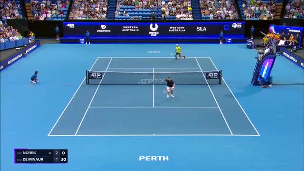 United Cup - Norrie prend le meilleur sur De Minaur