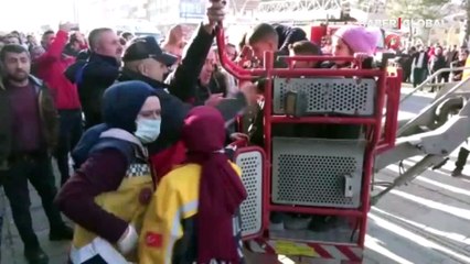 Muş'ta can pazarı: Korku dolu anlar kamerada