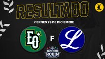 Resumen Estrellas Orientales vs Tigres del Licey Tigres del Licey | 29 dic  2023 | Round Robin Lidom