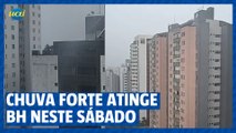 Chuva forte atinge BH neste sábado