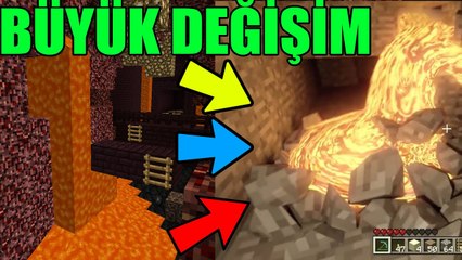 MİNECRAFT BÜYÜK DEĞİŞİMİ NASIL OLDU ? | Minecraft Gerçek Hayat Oldu
