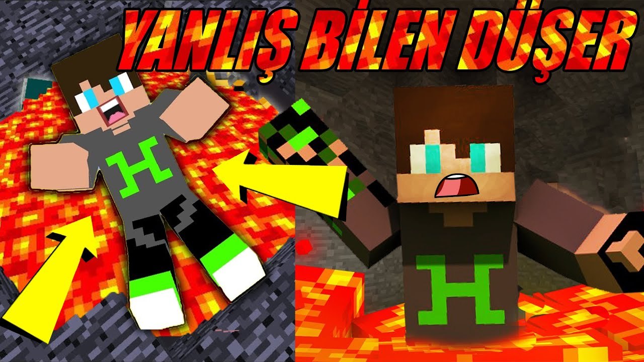  YANLIŞ BİLİRSEN DÜŞERSİN  | Minecraft'ta Yeni Harika Bir Oyun | YENİ MİNİGAME