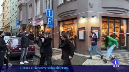 PRAGA El ATACANTE era un ESTUDIANTE y la POLICÍA descarta el TERRORISMO INTERNACIONAL