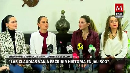 Descargar video: Claudia Sheinbaum se reúne con simpatizantes en Jalisco