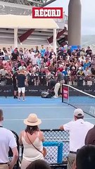 ¡Qué miedo! Una serpiente interrumpe partido de ATP 250