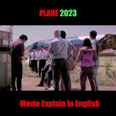 Plane (2023) Movie Explained in English  Plane Movie Summarized with Complete Story
