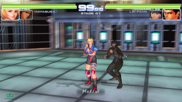 Tag Team TINA and HAYABUSA Dead OR Alive 2 4k 60 Fps Gameplay