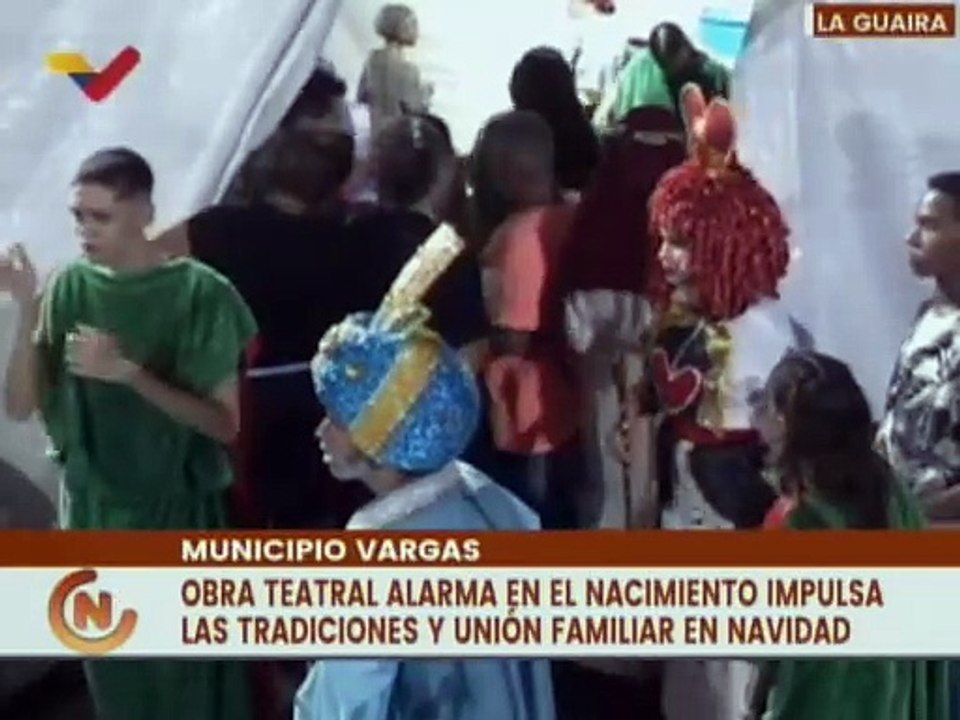 La Guaira | Obra teatral Alarma en el Nacimiento enaltece las tradiciones y la cultura venezolana