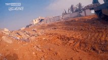 Kassam Tugayları İsrail tankını sıfır mesafeden hedef aldı
