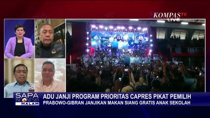 Prioritas Capres: Anies ke Pendidikan, Prabowo janji Makan Siang, Ganjar Jamin Fasilitas Kesehatan