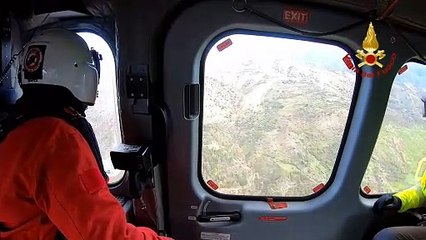 Il video dei vigili del fuoco voli 2023