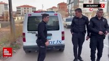 Aksaray’da nefes kesen polis hırsız kovalamacası