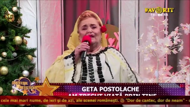 Geta Postolache - Am trecut, viata, prin tine (Succesul artistilor - Favorit TV - 28.12.2023)