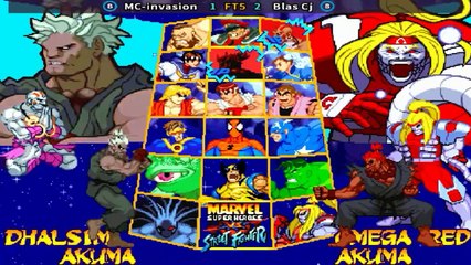 MC-invasion vs Blas Cj - Marvel Super Heroes Vs. Street Fighter - FT5