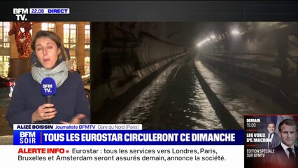 Eurostar: le trafic va reprendre ce dimanche