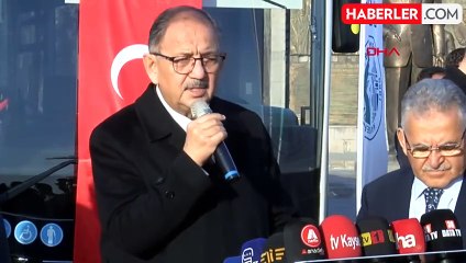 Bakan Özhaseki Türkiye'de 500'e yakın hareketli fay hattı var