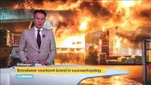 RTL Nieuws Grote brand verwoest wasserij en bouwmarkt in Driebergen-Rijsenburg