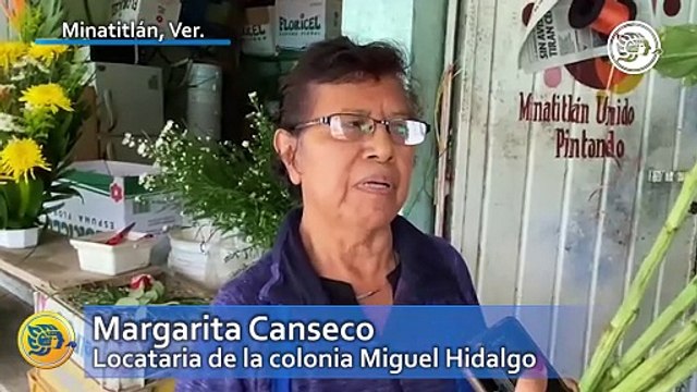 Vendedores de flores en Minatitlán cierran el 2023 con incrementos en los precios