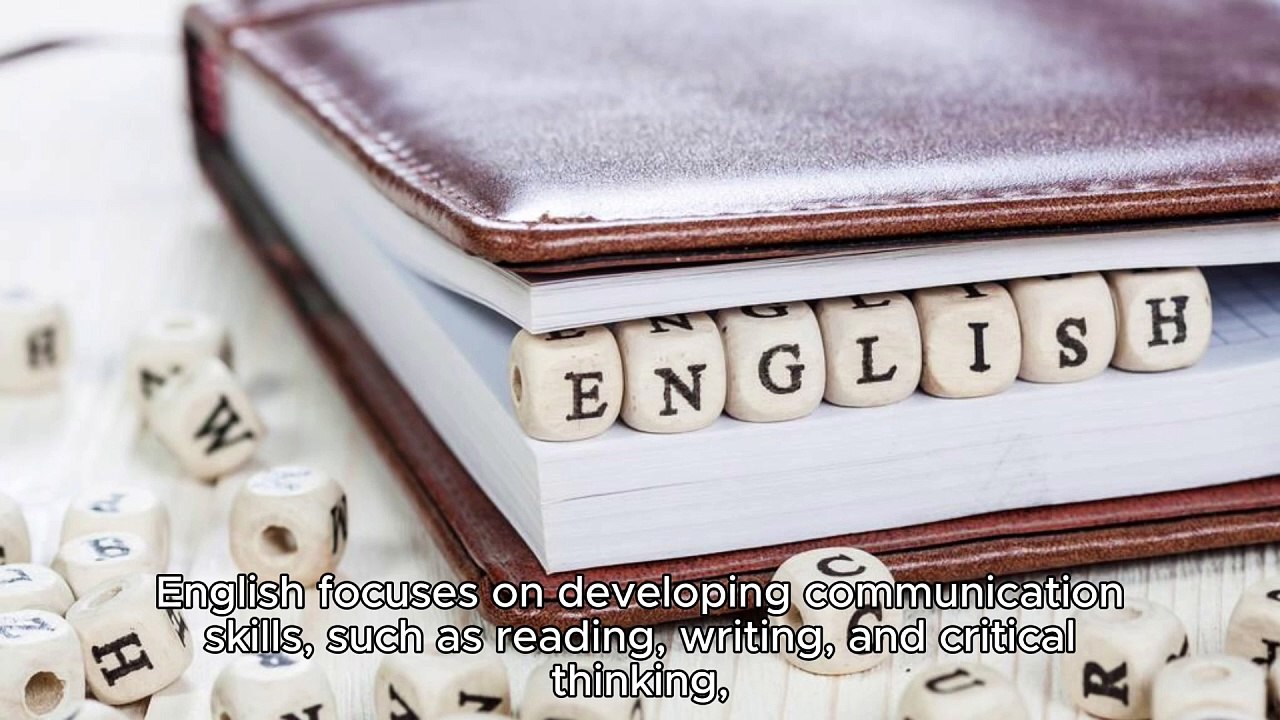 ENGLISH AND MATH