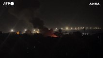 Gaza, attacco aereo israeliano su Rafah