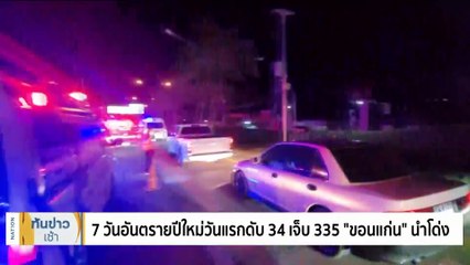 โปรรับปีใหม่! ตร.ปากเกร็ดโพสต์ เมาแล้วขับนอนห้องขังฟรี 2 คืน | เนชั่นทันข่าวเช้า | 31 ธ.ค. 66 | PART 2