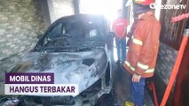 Mobil Dinas Ketua DPRD Karangasem, Bali Hangus Terbakar