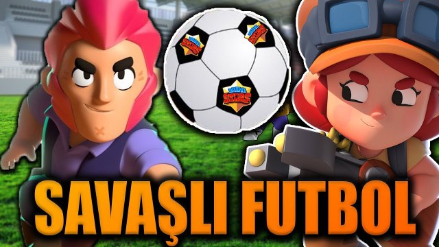 SAVAŞLI FUTBOL MAÇI ⚽ | Brawl Stars | TÜRKÇE | SAVAŞ TOPU MODU