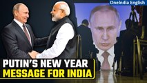Vladimir Putin Extends New Year Wishes to India, Applauds Bond with PM Modi| Oneindia News