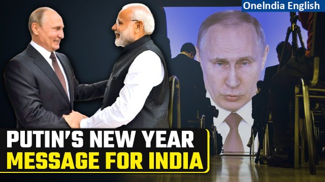 Vladimir Putin Extends New Year Wishes to India, Applauds Bond with PM Modi| Oneindia News