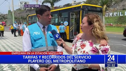 Metropolitano inicia servicio playero para beneficio de todos los bañistas