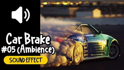 Car Brake #05 (Ambience) Sound Effect