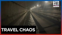 Eurostar train tunnel flooding causes cancelations ahead of New Year's Eve