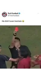 Funny incident in football
