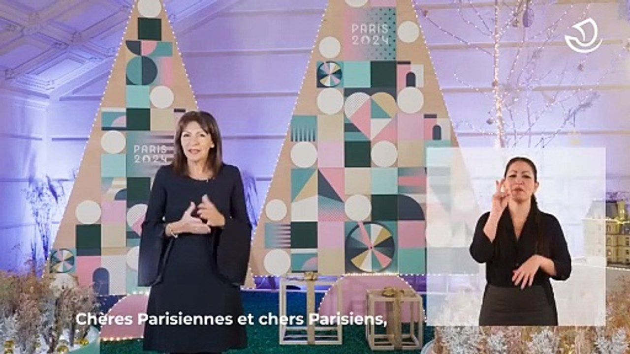 Nouvel An: Avec 24h d’avance, la maire de Paris, Anne Hidalgo, publie ses voeux pour l’année 2024 et fait réagir les internautes - Regardez