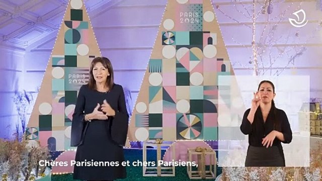 Nouvel An: Avec 24h d’avance, la maire de Paris, Anne Hidalgo, publie ses voeux pour l’année 2024 et fait réagir les internautes - Regardez
