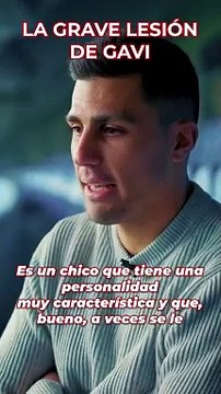 RODRI sobre la LESIÓN de GAVI y el CONSEJO de VESTUARIO