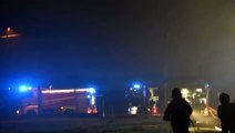 Incendio a Rimini, il video della casa distrutta dalle fiamme