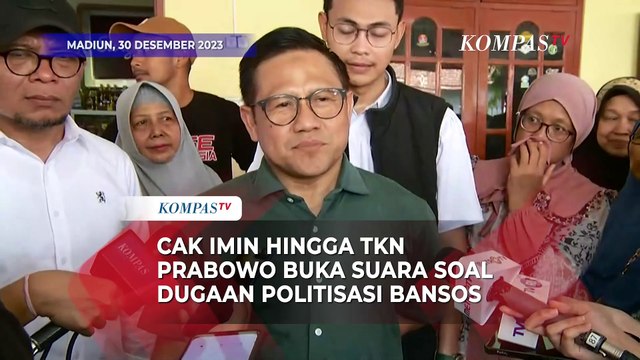 Cak Imin, Ganjar dan TKN Prabowo-Gibran Buka Suara soal Dugaan Politisasi Bansos saat Kampanye