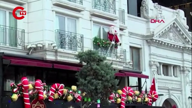 TAKSİM'DE YILBAŞI HAZIRLIKLARI