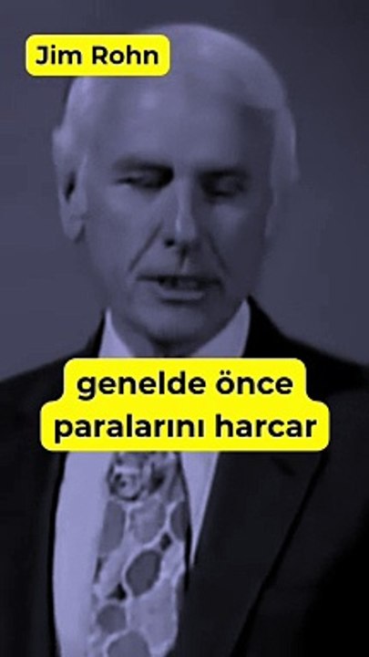 Jim Rohn, önce yatırım kalan parayla da harcama yapmamızı öneriyor.#yatırımcı #jimrohn #finansalözgürlük #ekonomiközgürlük #parakazanma #finans #yatırım #harcama